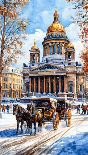 Зимняя симфония Санкт-Петербурга